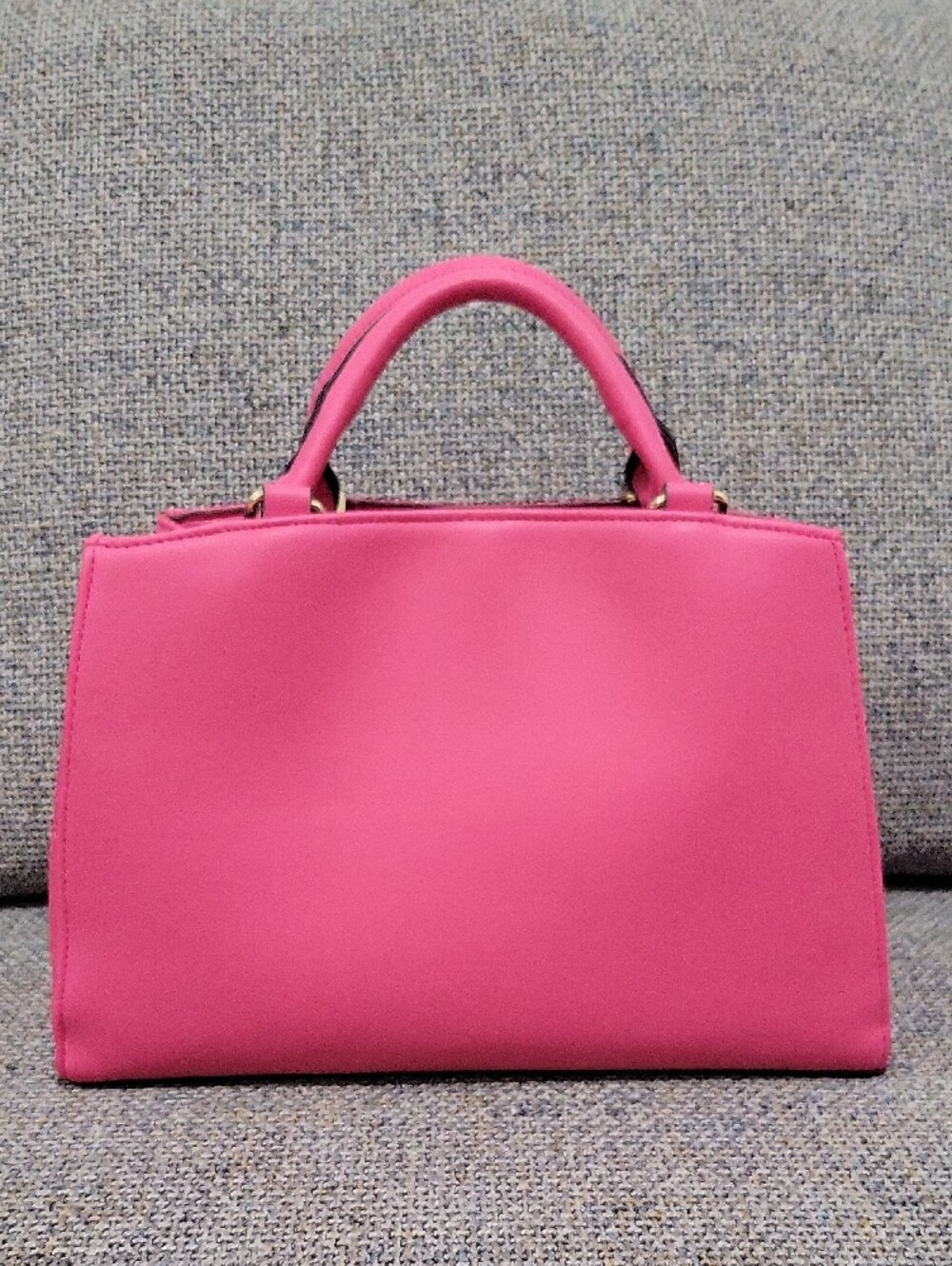 JUICY COUTURE 2pc Pull Out Pouch Satchel in Pink Flash/Duty Blush - Picture 15 of 17